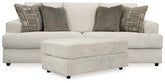 Best Deals Furniture - Ashley Furniture - Soletren Sofa and Ottoman - Sofa and Ottoman - 95104U12