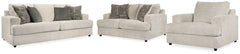 Best Deals Furniture - Ashley Furniture - Soletren Sofa, Loveseat and Oversized Chair - Sofa, Loveseat and Oversized Chair - 95104U9