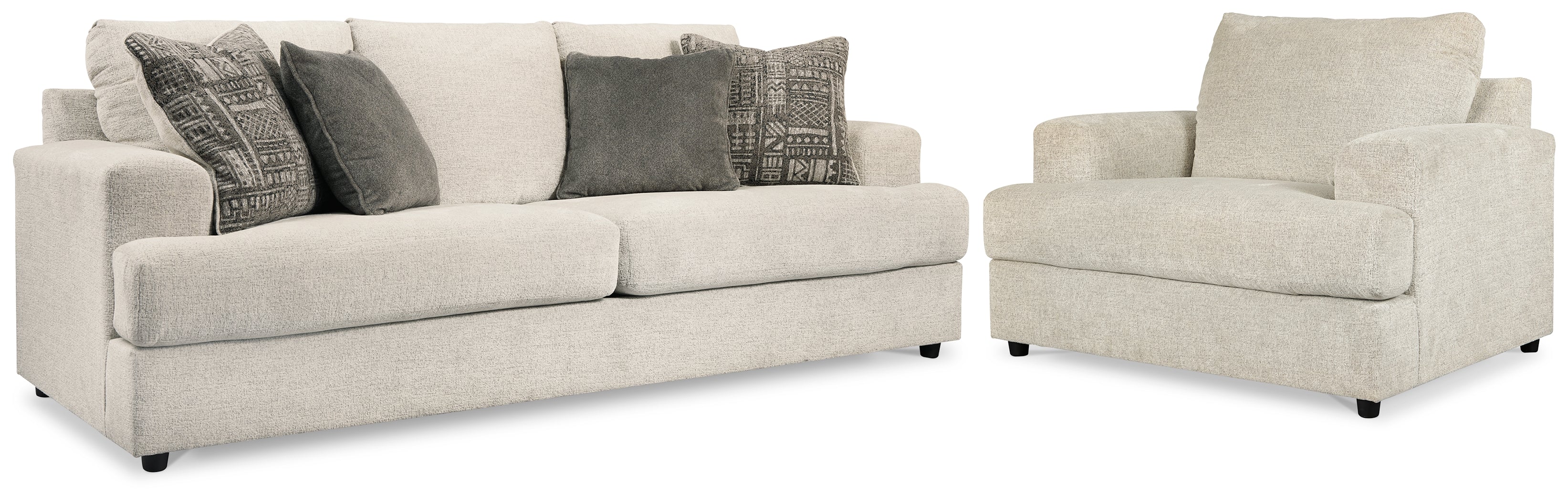 Best Deals Furniture - Ashley Furniture - Soletren Sofa Sleeper and Oversized Chair - Sofa Sleeper and Oversized Chair - 95104U7
