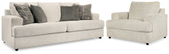 Best Deals Furniture - Ashley Furniture - Soletren Sofa Sleeper and Oversized Chair - Sofa Sleeper and Oversized Chair - 95104U7