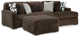 Best Deals Furniture - Ashley Furniture - Midnight-Madness 2-Piece Sectional and Ottoman - 2-Piece Sectional and Ottoman - 98104U7