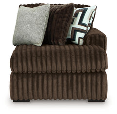 Midnight-Madness 4-Piece Sectional and Oversized Chair