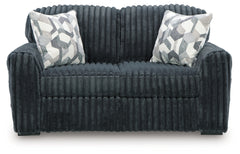 Midnight-Madness Sofa and Loveseat
