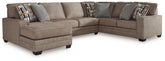 Best Deals Furniture - Ashley Furniture - Cannonbrook 3-Piece Sectional with Chaise - RAF 3-Piece Sectional with Chaise / Nutmeg - 98201S1