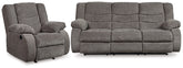 Best Deals Furniture - Ashley Furniture - Tulen Reclining Sofa and Recliner - Reclining Sofa and Recliner - 98606U2