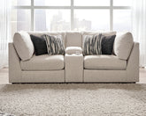 Best Deals Furniture - Ashley Furniture - Kellway 3-Piece Sectional Loveseat - 3-Piece Sectional Loveseat - 98707S8