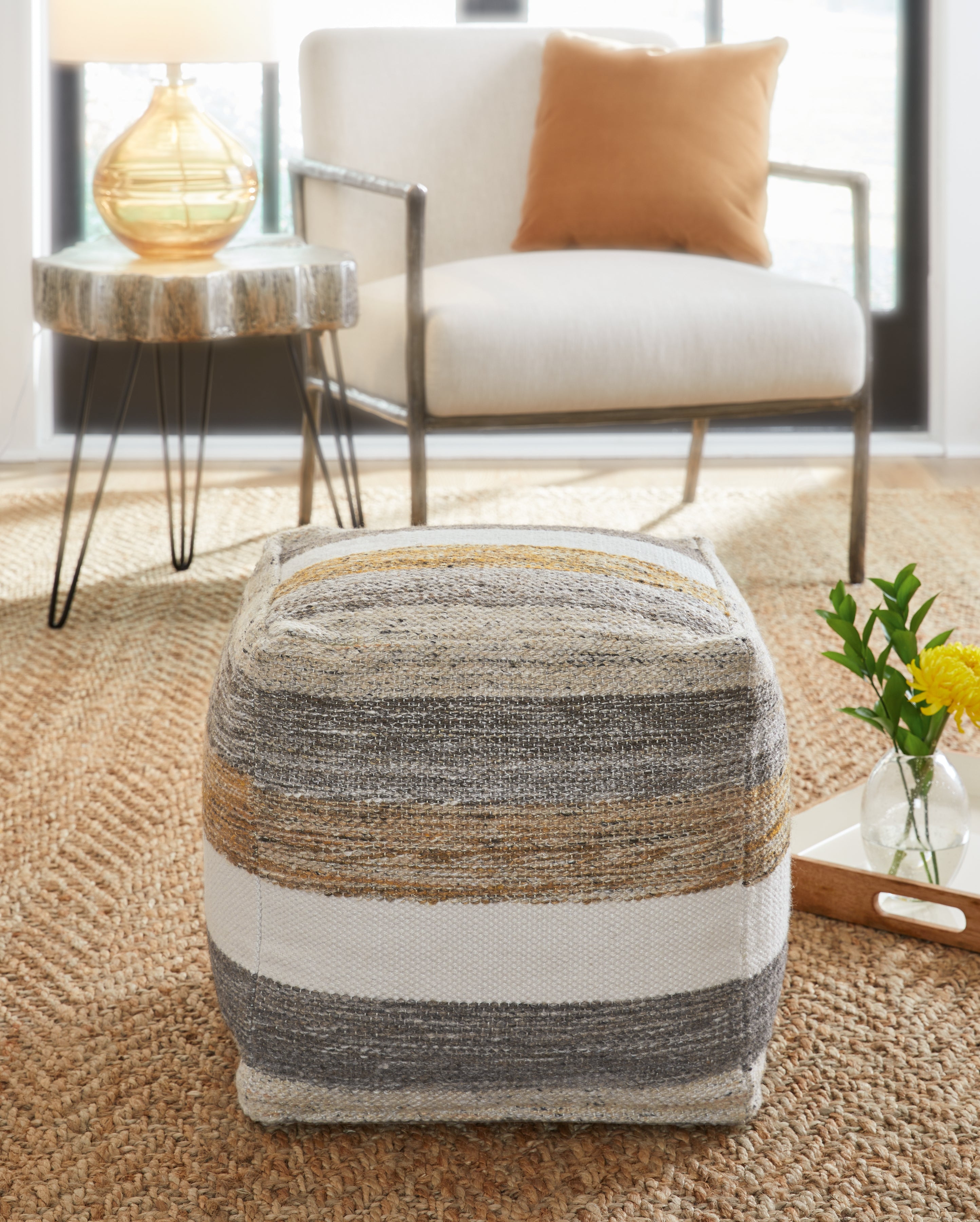 Best Deals Furniture - Ashley Furniture - Josalind Pouf - Pouf - A1000935