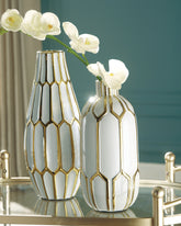 Best Deals Furniture - Ashley Furniture - Mohsen Vase (Set of 2) - Vase Set (Set of 2) - A2000135