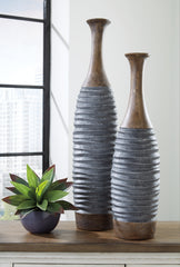 Best Deals Furniture - Ashley Furniture - Blayze Vase (Set of 2) - Vase Set (Set of 2) - A2000388