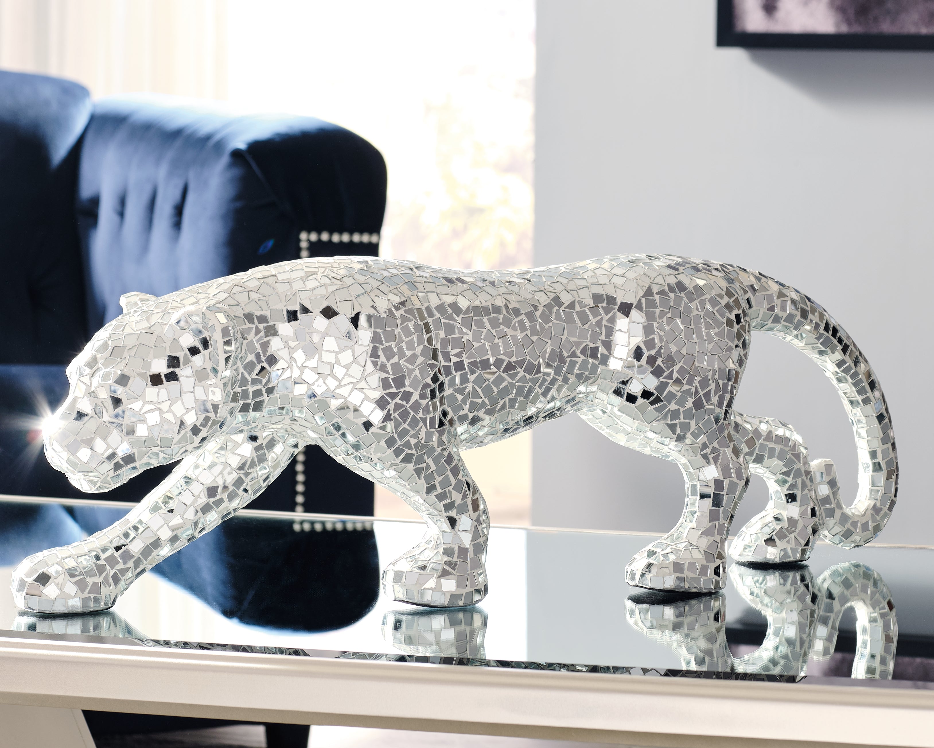 Best Deals Furniture - Ashley Furniture - Drice Panther Sculpture - Sculpture - A2000412