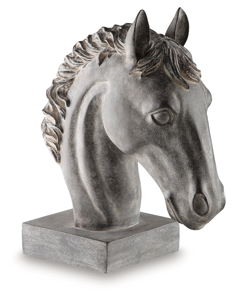 Best Deals Furniture - Ashley Furniture - Carnlow Sculpture - Sculpture / Antique Black - A2000772