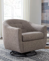Best Deals Furniture - Ashley Furniture - Upshur Accent Chair - Swivel Glider Accent Chair - A3000003