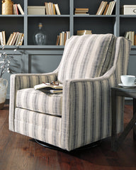 Best Deals Furniture - Ashley Furniture - Kambria Swivel Glider Accent Chair - Swivel Glider Accent Chair - A3000207