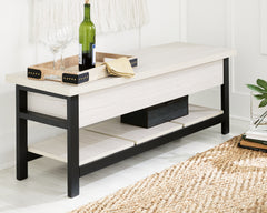 Best Deals Furniture - Ashley Furniture - Rhyson Storage Bench - Storage Bench - A3000312