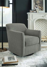Best Deals Furniture - Ashley Furniture - Bradney Swivel Accent Chair - Swivel Accent Chair - A3000326