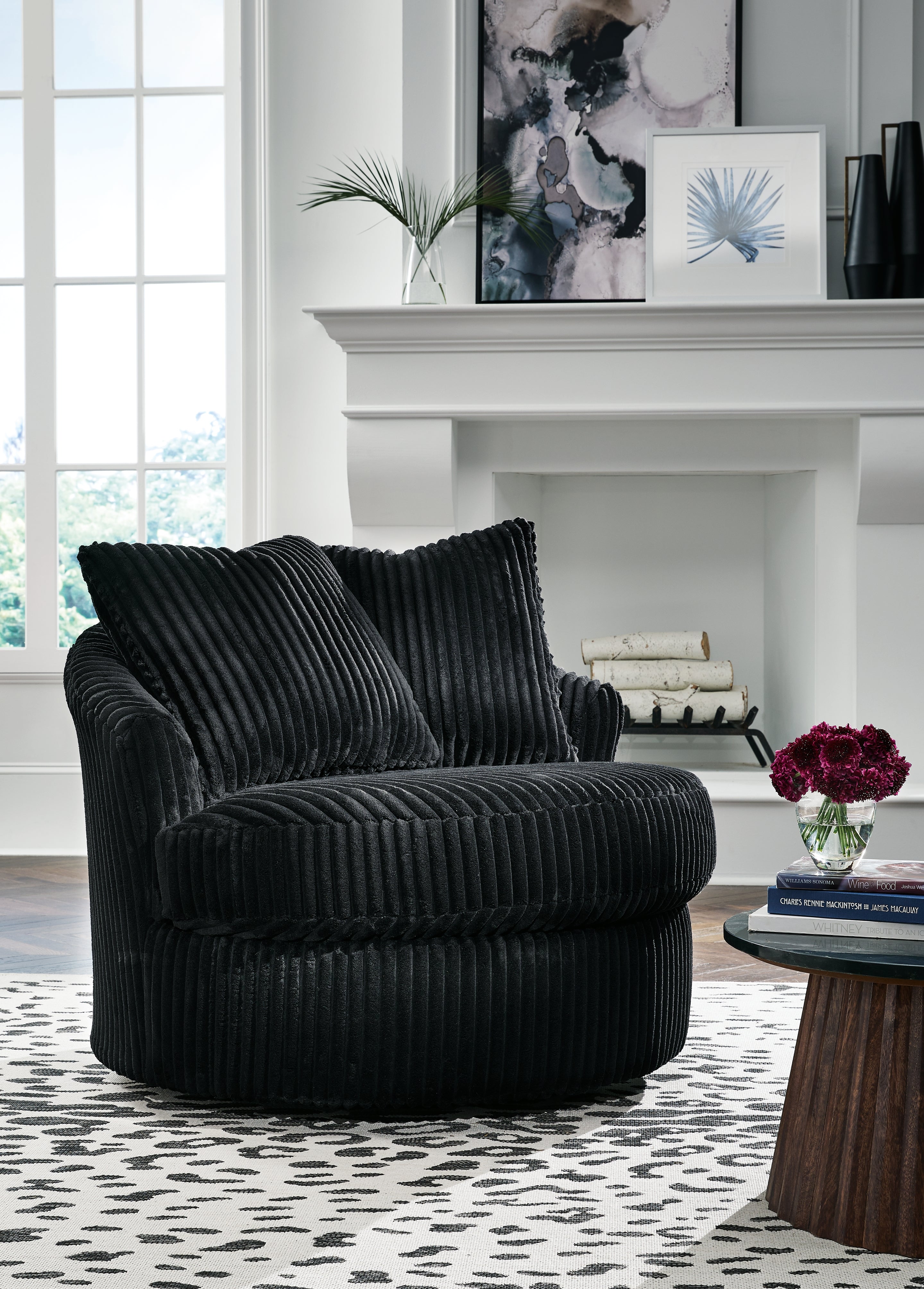Best Deals Furniture - Ashley Furniture - Gramwell Swivel Accent Chair - Swivel Accent Chair - A3000725