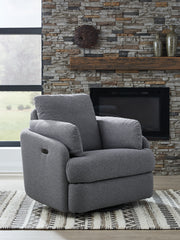 Best Deals Furniture - Ashley Furniture - Alainmont Next-Gen Nuvella Swivel Power Recliner - Swivel Power Recliner - A3000738