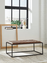 Best Deals Furniture - Ashley Furniture - Junsor Coffee Table Ottoman - Cocktail Ottoman - A3000826