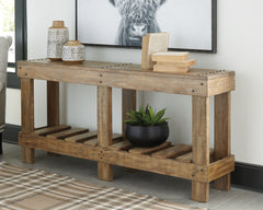 Best Deals Furniture - Ashley Furniture - Susandeer Sofa/Console Table - Console Sofa Table - A4000219