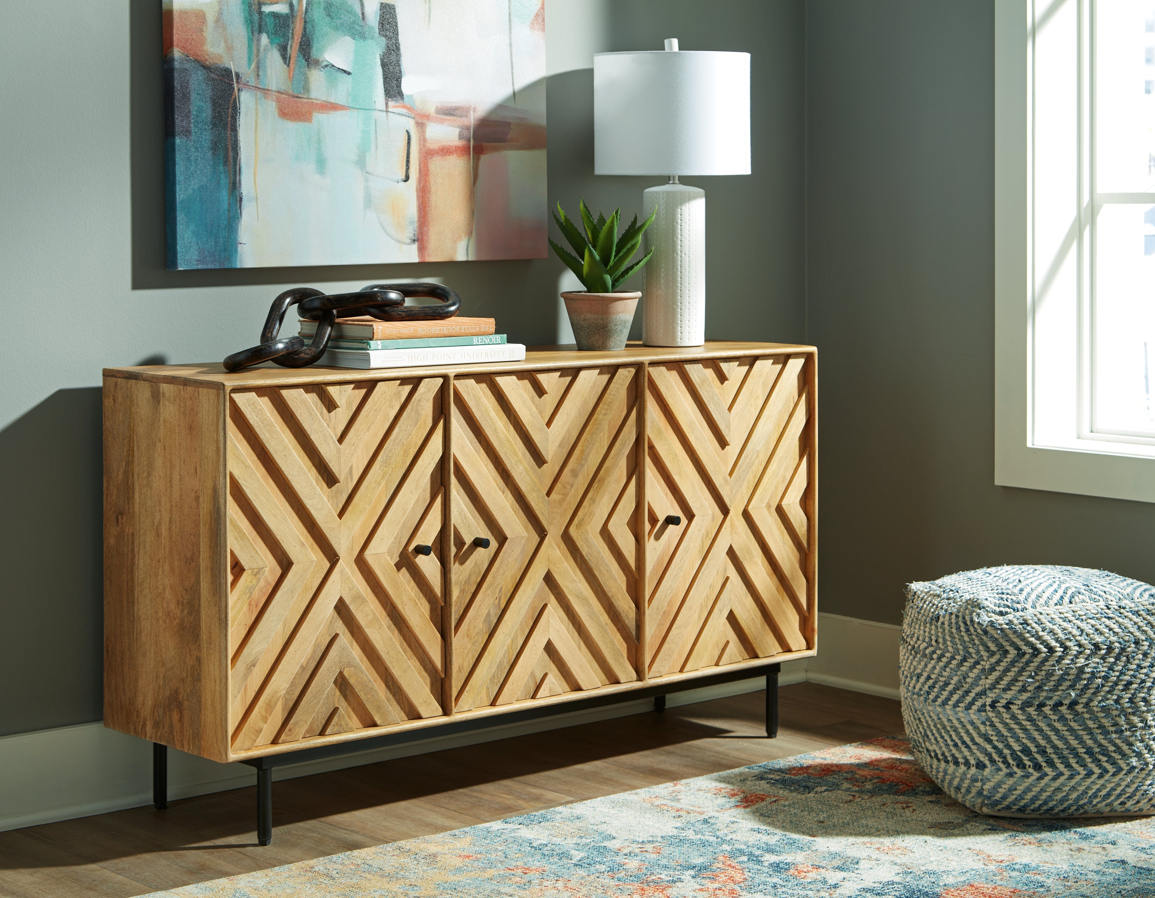 Best Deals Furniture - Ashley Furniture - Cadewick Accent Cabinet - Accent Cabinet - A4000570