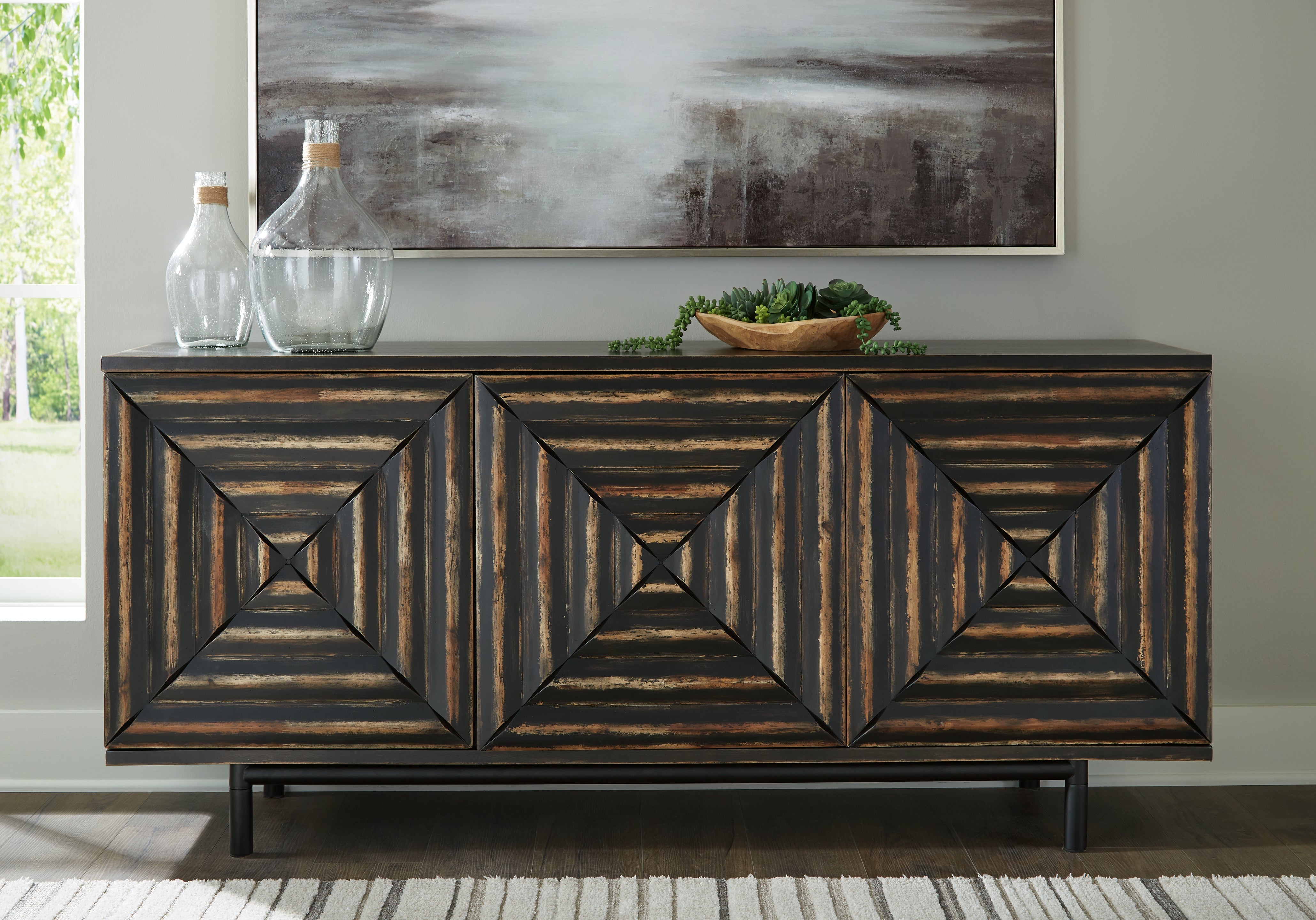 Best Deals Furniture - Ashley Furniture - Fair Ridge Accent Cabinet - Accent Cabinet - A4000573