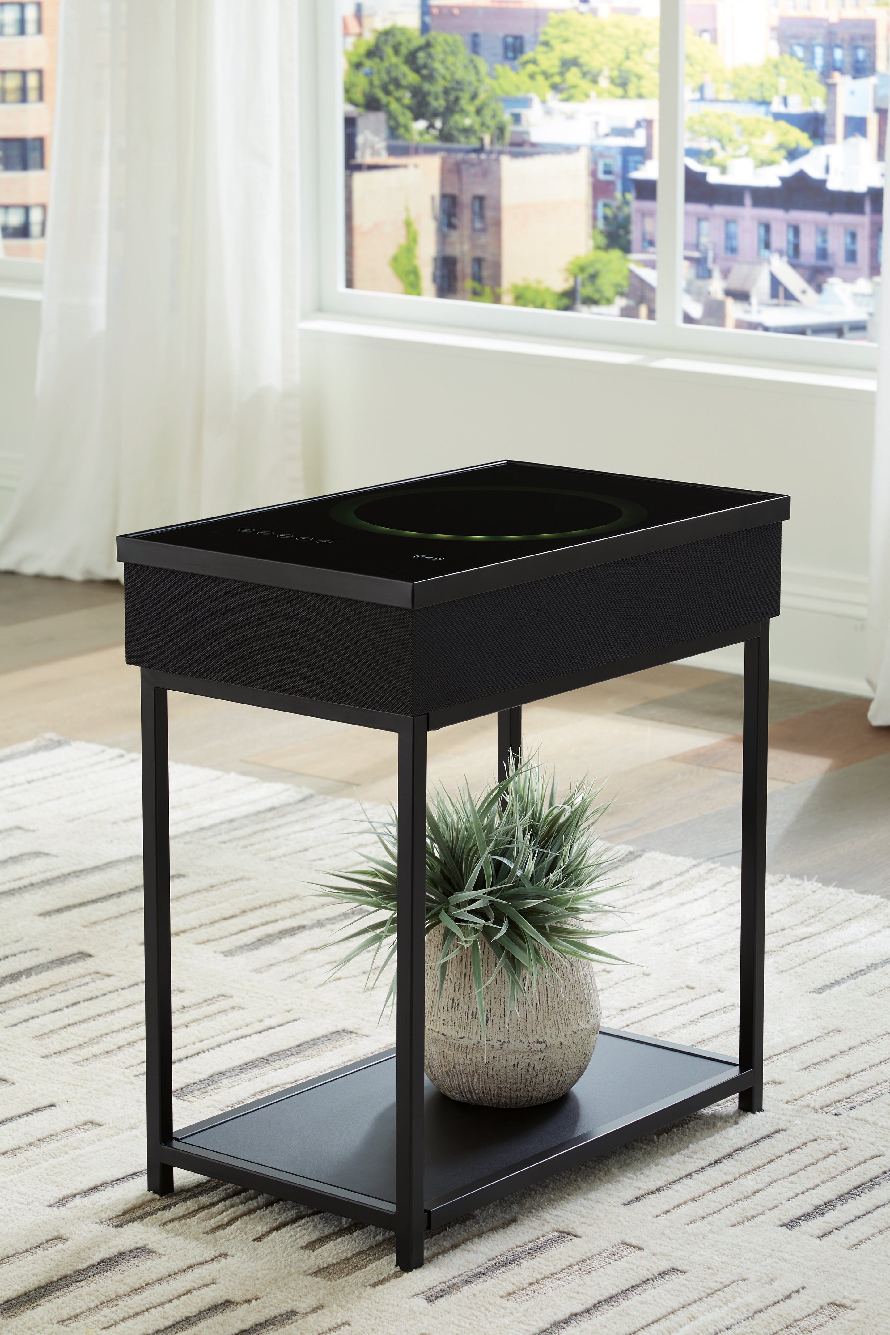 Best Deals Furniture - Ashley Furniture - Gemmet Accent Table with Speaker - Accent Table with Speaker - A4000643
