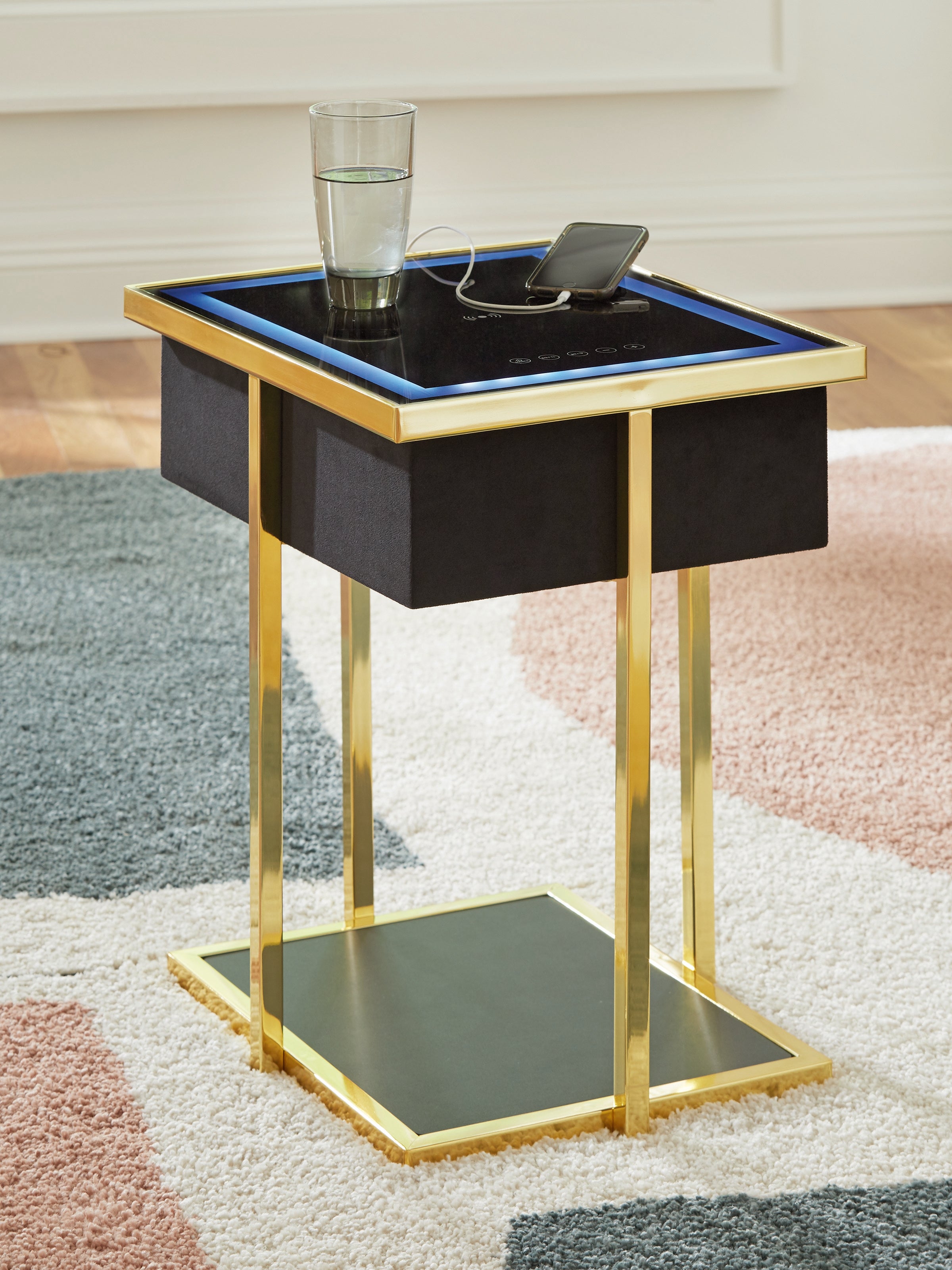 Best Deals Furniture - Ashley Furniture - Rexwell Accent Table with Speaker - Accent Table with Speaker - A4000681