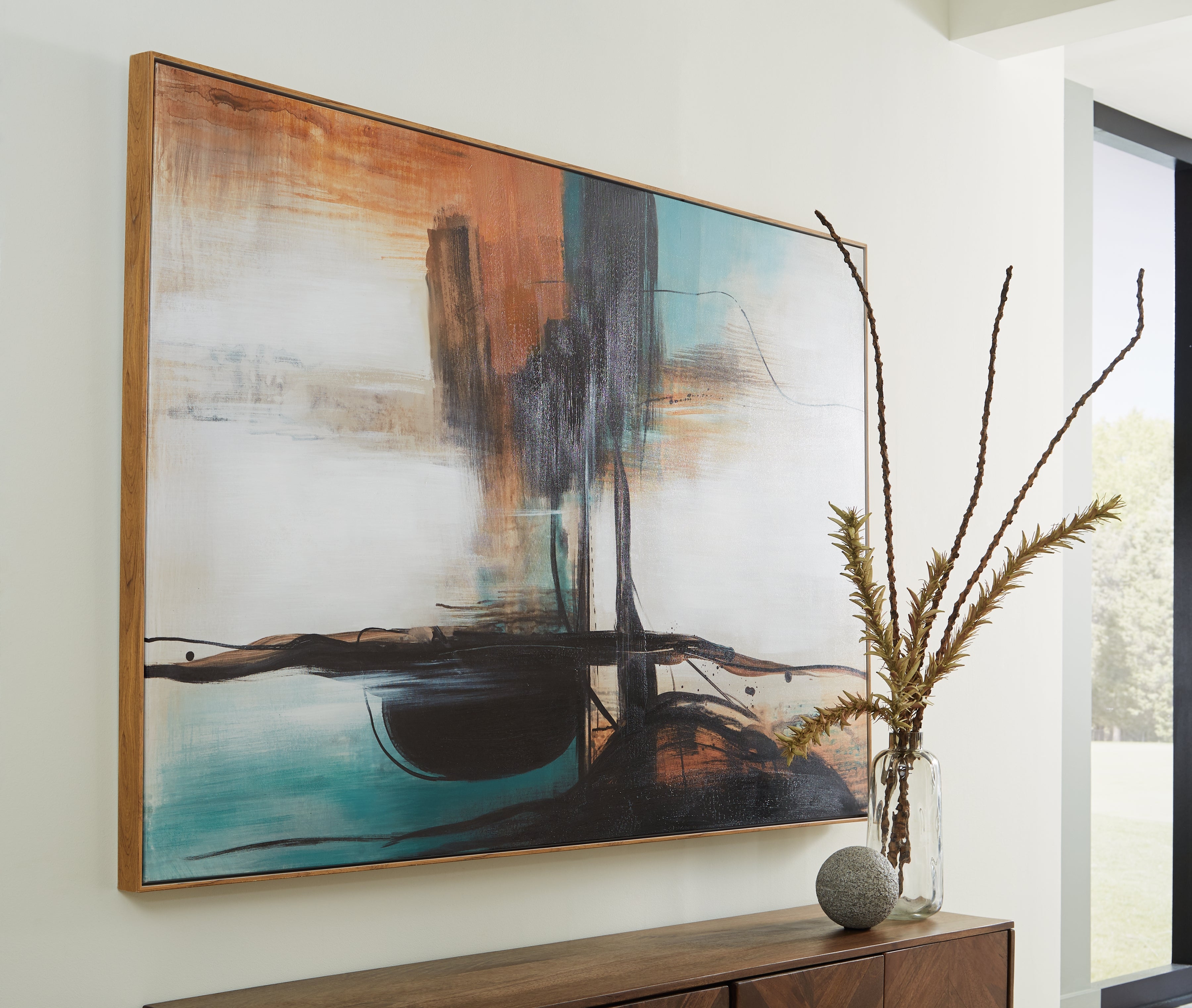 Best Deals Furniture - Ashley Furniture - Brunonia Wall Art - Wall Art - A8000337