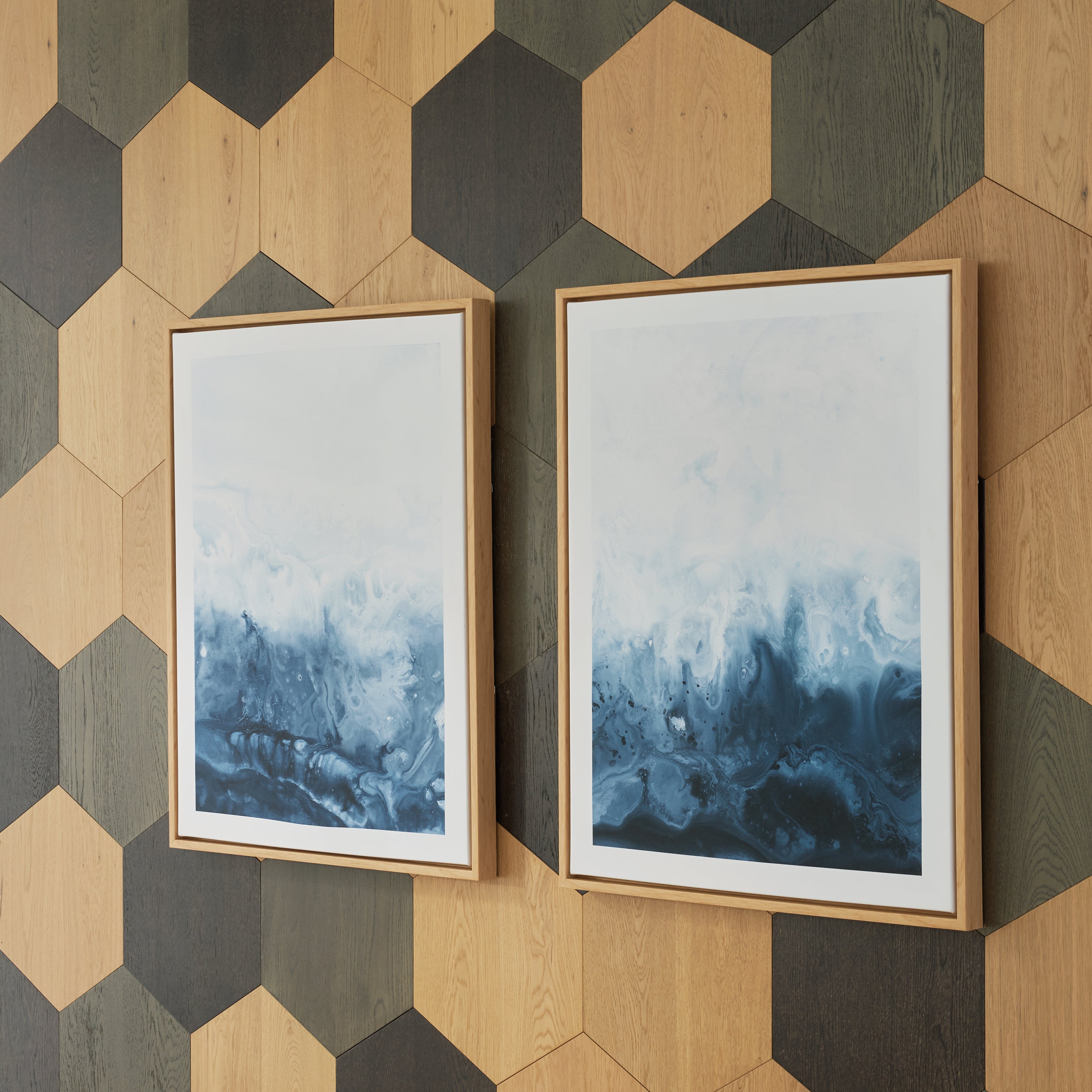 Best Deals Furniture - Ashley Furniture - Holport Wall Art (Set of 2) - Wall Art Set (Set of 2) - A8000368