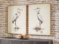 Best Deals Furniture - Ashley Furniture - Aubinell Wall Art (Set of 2) - Wall Art Set (Set of 2) - A8000414