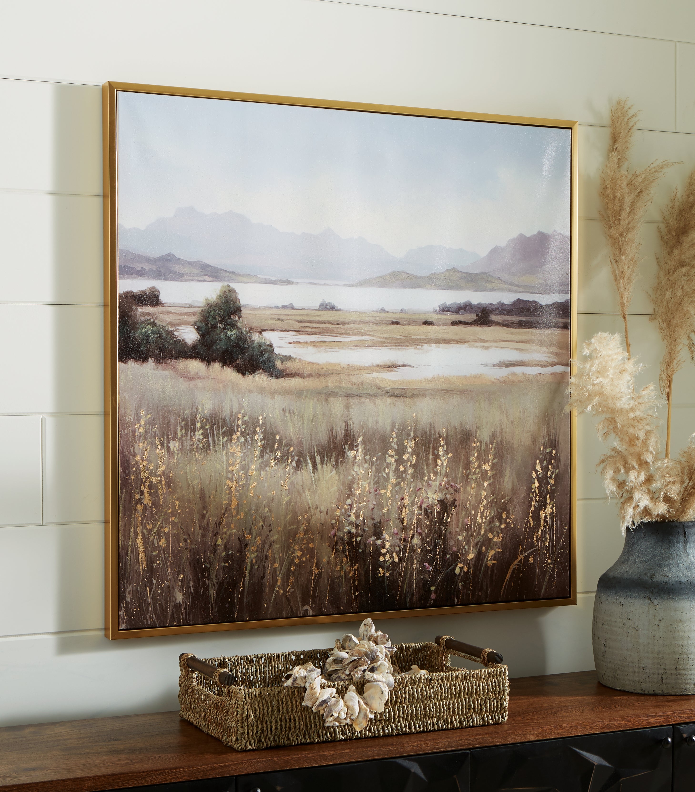 Best Deals Furniture - Ashley Furniture - Clarkford Wall Art - Wall Art - A8000418