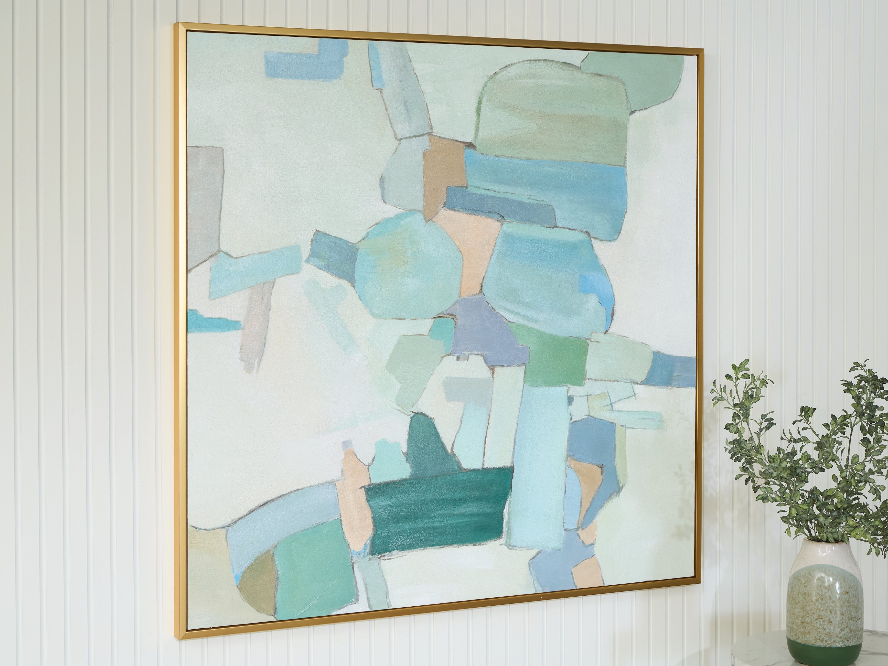 Best Deals Furniture - Ashley Furniture - Wynburn Wall Art - Wall Art - A8000442