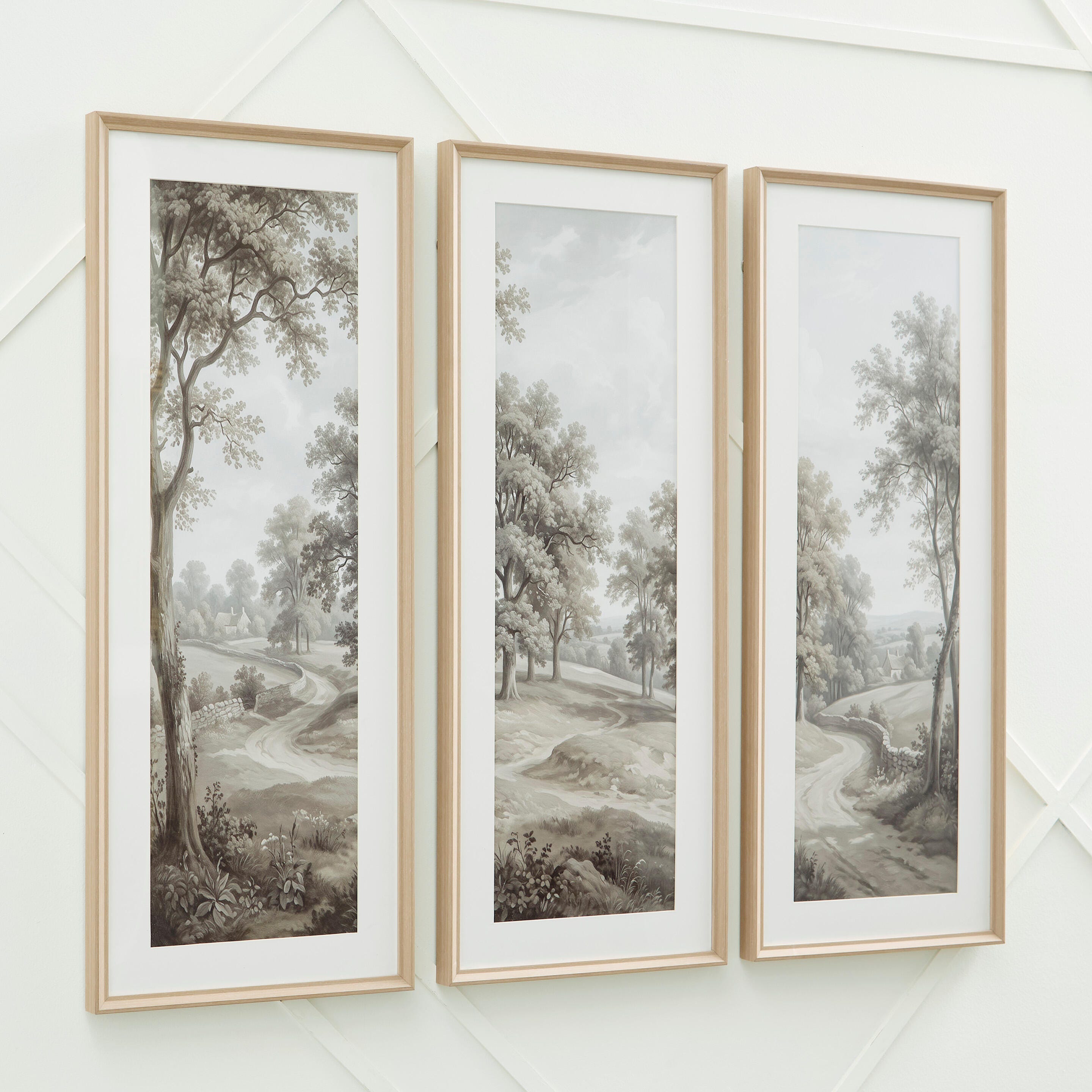 Best Deals Furniture - Ashley Furniture - Dixonburg Wall Art (Set of 3) - Wall Art Set (3/CN) - A8000562