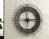 Best Deals Furniture - Ashley Furniture - Ana Sofia Wall Clock - Wall Clock - A8010068