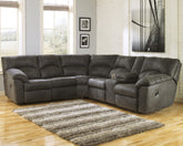 Best Deals Furniture - Ashley Furniture - Tambo 2-Piece Reclining Sectional - 2-Piece Reclining Sectional - 27801S1