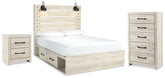 Best Deals Furniture - Ashley Furniture - Cambeck Queen Storage Bed, Chest and Nightstand - Queen Storage Bed, Chest and Nightstand - B192B109