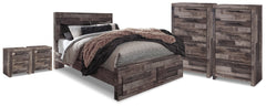 Best Deals Furniture - Ashley Furniture - Derekson Queen Storage Bed, 2 Chests and 2 Nightstands - Queen Storage Bed, 2 Chests and 2 Nightstands - B200B71