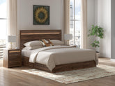 Best Deals Furniture - Ashley Furniture - Janfyn King Panel Bed with Storage - King Panel Bed with Storage - PCB1010B9