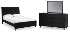 Best Deals Furniture - Ashley Furniture - Danziar Queen Panel Platform Bed, Dresser and Mirror - Queen Panel Platform Bed, Dresser and Mirror - B1013B15