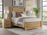 Best Deals Furniture - Ashley Furniture - Brozmont Full Panel Bed - Full Panel Bed - B1045B8
