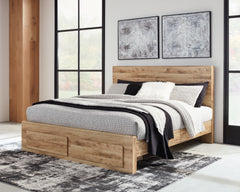 Best Deals Furniture - Ashley Furniture - Hyanna King Panel Storage Bed - King Panel Storage Bed - B1050B11
