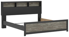 Broachmyn King Bookcase Bed