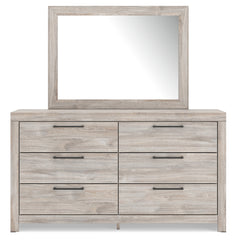 Broachmyn Queen Panel Bed, Dresser and Mirror