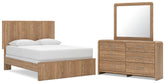 Best Deals Furniture - Ashley Furniture - Gramburg Queen Panel Bed, Dresser and Mirror - Queen Panel Bed, Dresser and Mirror - PCB1121B7