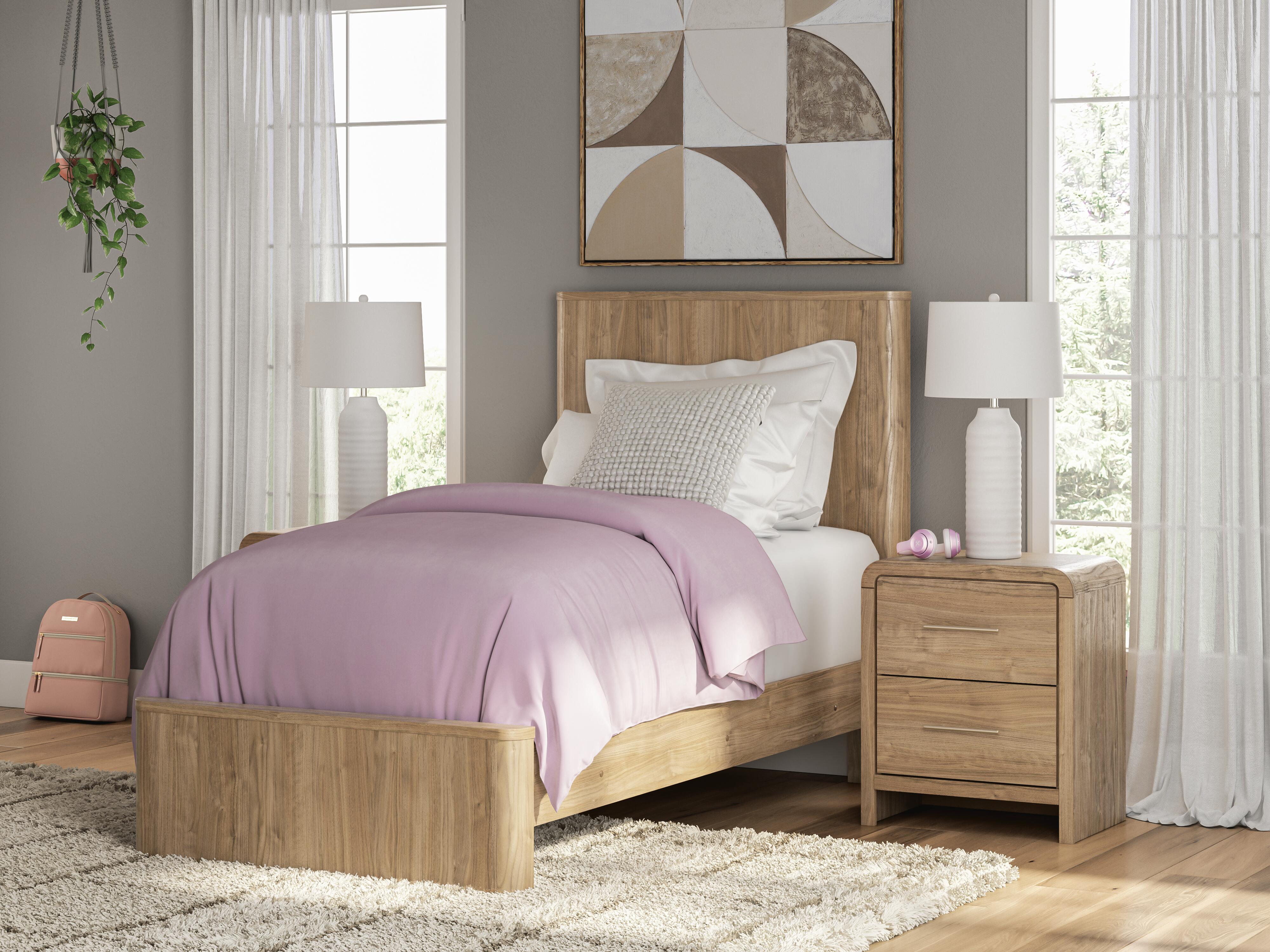 Best Deals Furniture - Ashley Furniture - Gramburg Twin Panel Platform Bed - Twin Panel Platform Bed - PCB1121B8