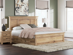 Best Deals Furniture - Ashley Furniture - Makidern King Panel Storage Bed - King Panel Storage Bed - PCB1170B17