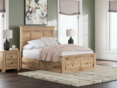 Best Deals Furniture - Ashley Furniture - Makidern Full Panel Storage Bed - Full Panel Storage Bed - PCB1170B39