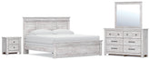 Best Deals Furniture - Ashley Furniture - Makidern King Panel Bed, Dresser and Nightstand - King Panel Bed, Dresser and Nightstand - PCB1171B41