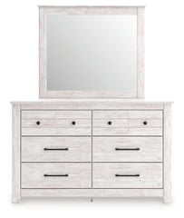Makidern Queen Panel Bed, Dresser and Mirror