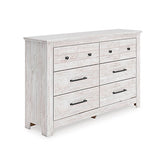 Best Deals Furniture - Ashley Furniture - Makidern Dresser - Six Drawer Dresser - PCB1171-31